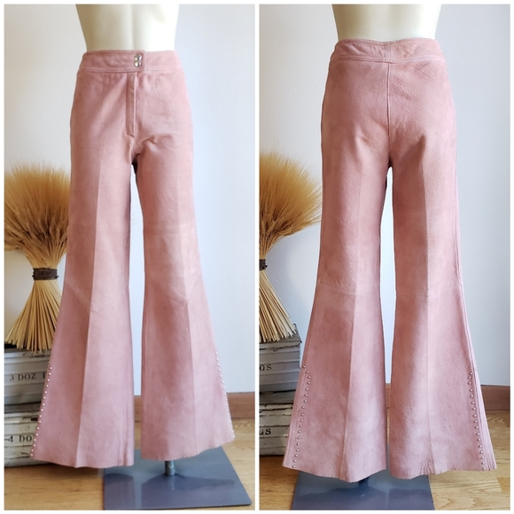 🎸🎤🎵Rockstar VTG Suede Studded Set🎶🎙🎸 - Picture 2 of 14